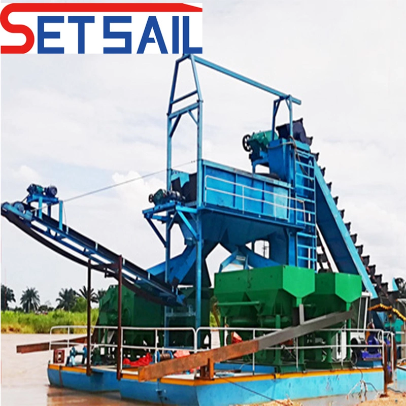 River Sand Gold Ship /Diamond Mining Boat/ Equipment/ Gold Mining Equipment for Lake Mining Dredger/ Iron Powder /Tin Mining with ISO / CE Certifications